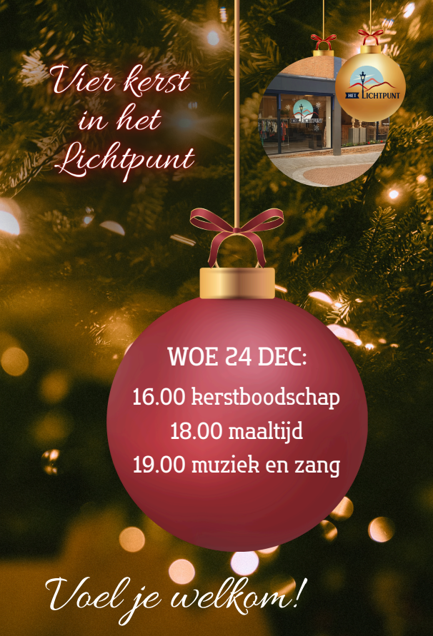 Kerst in het Lichtpunt Bergen op Zoom