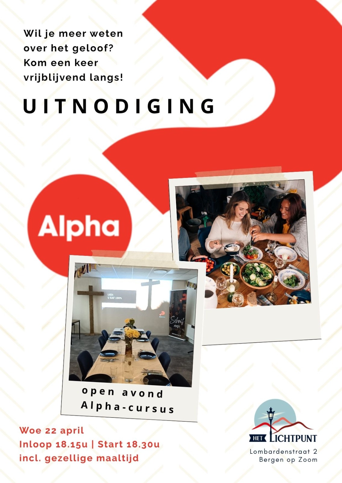 Alpha Cursus Bergen op Zoom